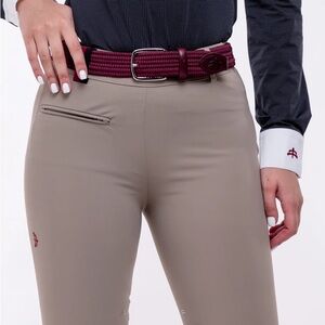 Makebe Penelope Side-Zip Tan Breeches